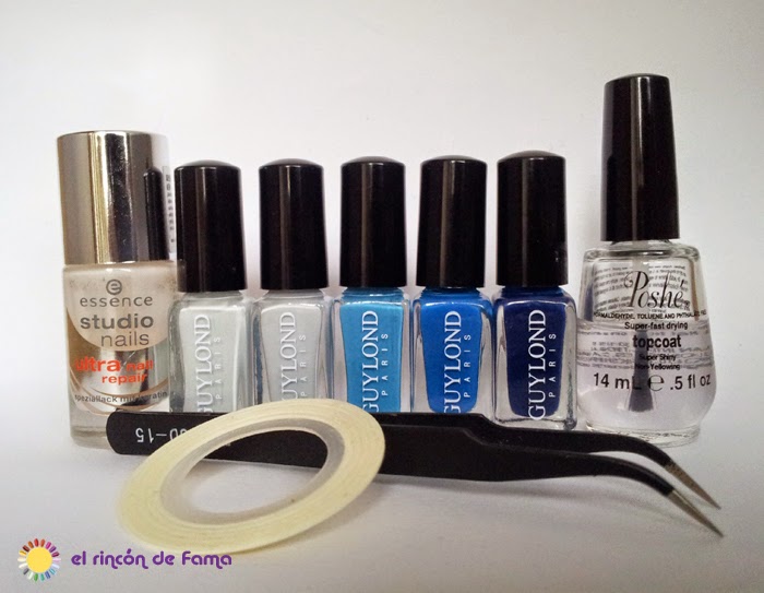 STRIPING TAPE NAIL ART