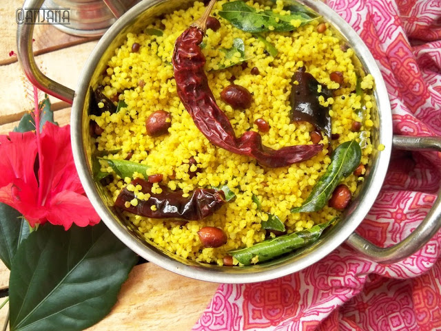 housewivesdiary: FOXTAIL MILLET LEMON RICE