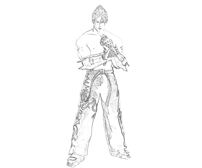 Tekken Coloring Pages