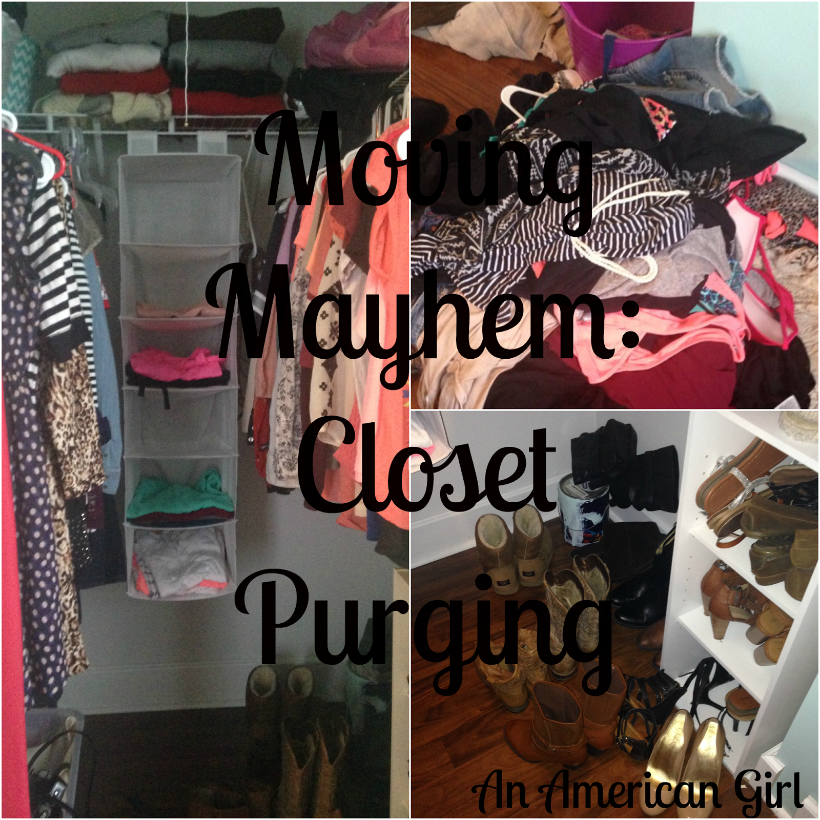 An American Girl Blog Moving Mayhem Closet Purging