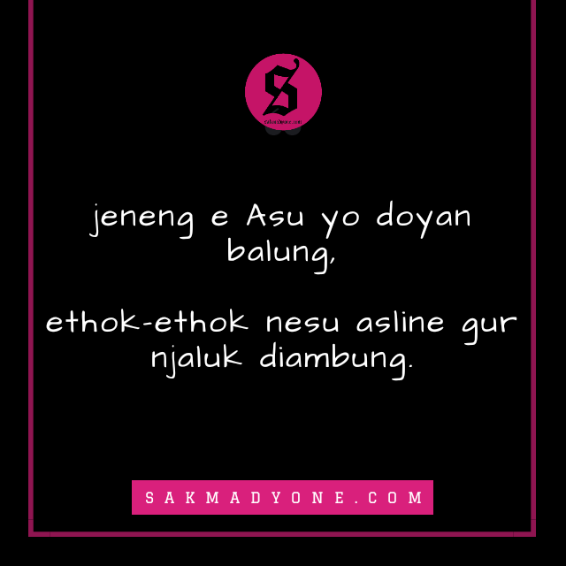 50+ Parikan Jawa Lucu, Romantis, Sindiran terbaru 2020