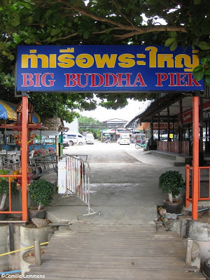 Big Buddha pier, view from the pier