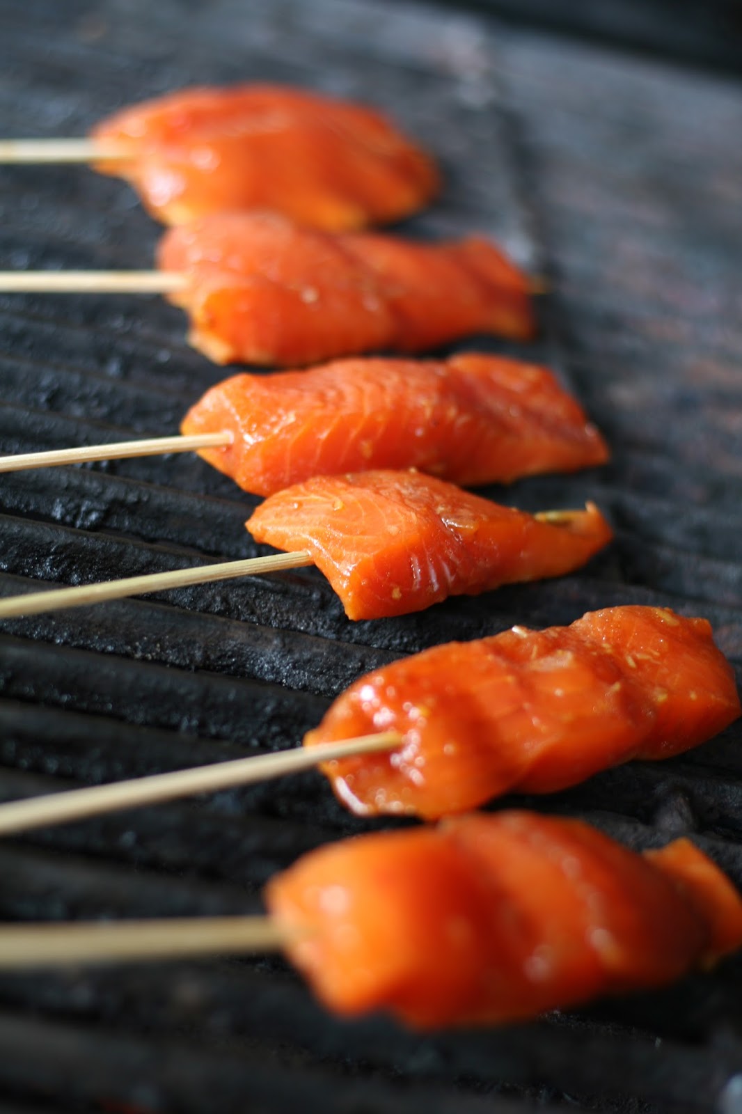 You have to cook it right Miso Glazed Salmon Skewers