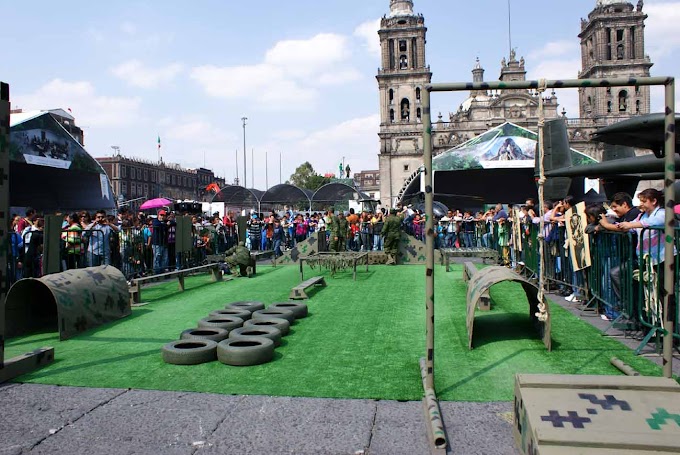 100 años del Ejército Mexicano Zócalo