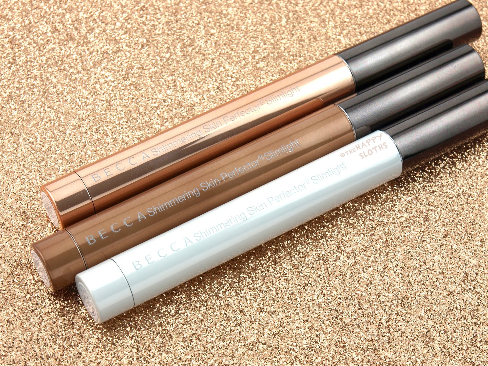 BECCA Shimmering Skin Perfector Slimlight Review and Swatches