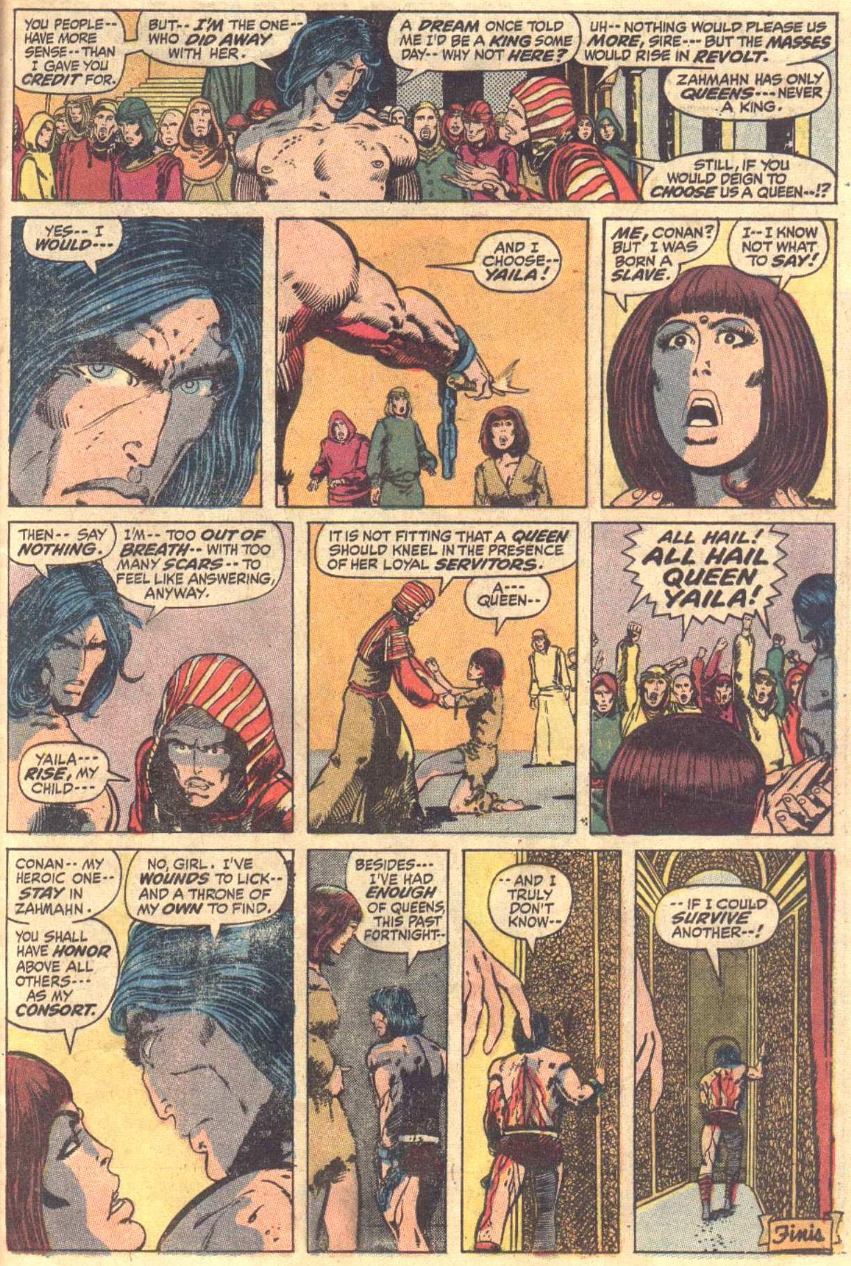 Read online Conan the Barbarian (1970) comic -  Issue #12 - 17