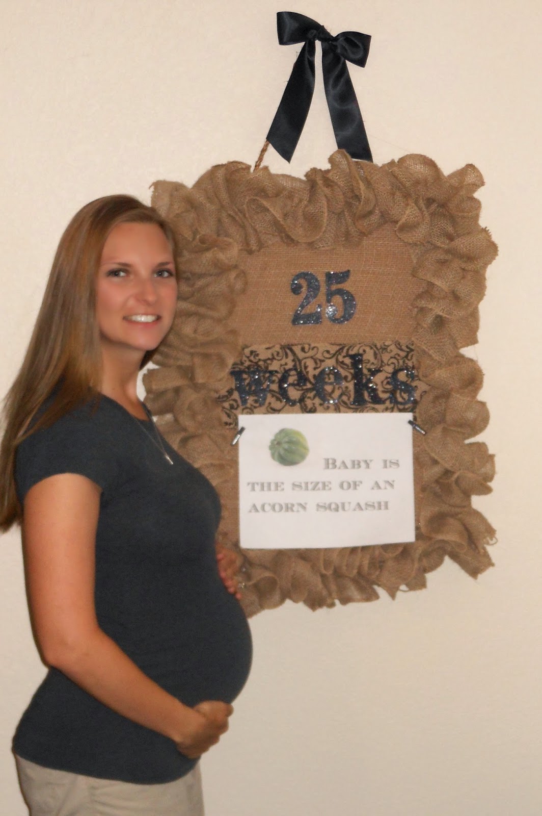 Pregnancy 25 Weeks... What's an Acorn Squash?