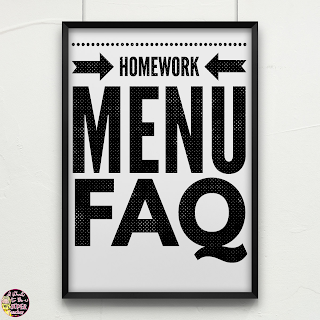 Looking for a new homework management solution? Try homework menus! Tips on how to organize your homework practices using menus to motivate your kids and differentiate through choice. Click for details PLUS free printables to get you started.