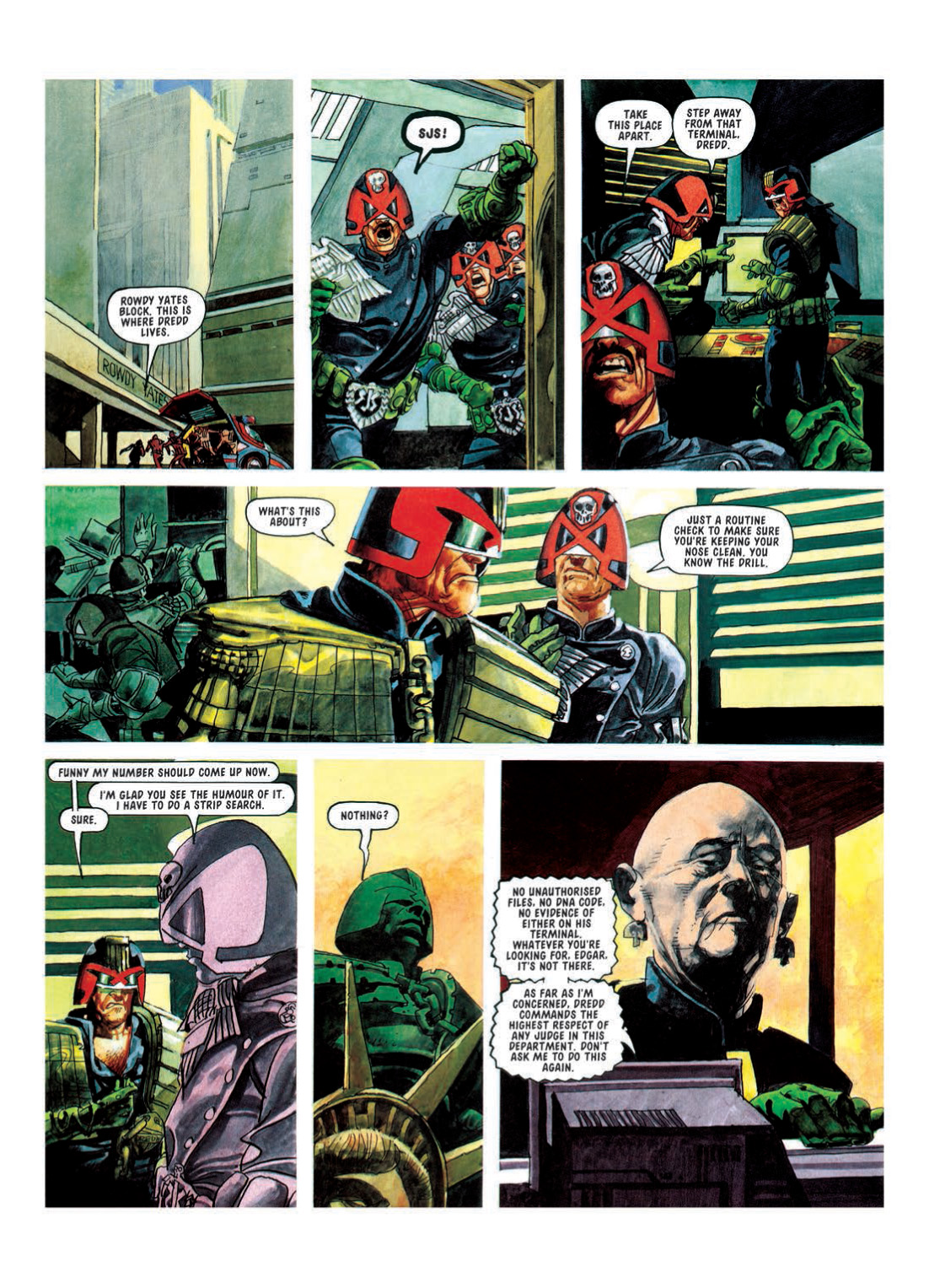 Read online Judge Dredd: The Complete Case Files comic -  Issue # TPB 24 - 33