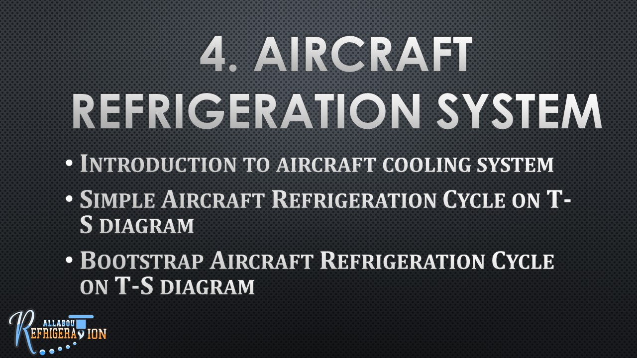 4. Aircraft Refrigeration System