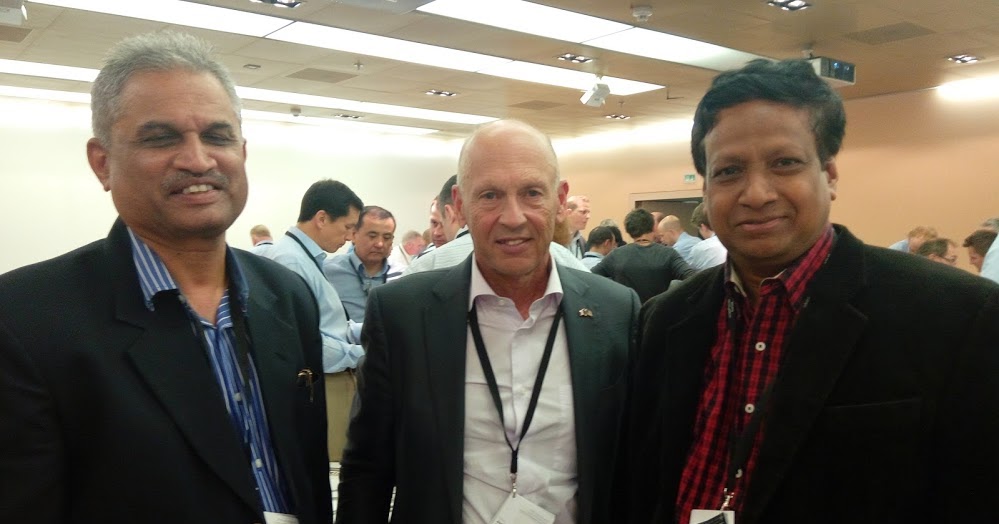 With Dr Joel Matta at Huston, USA Dr Chitta Prasad (CP) Das