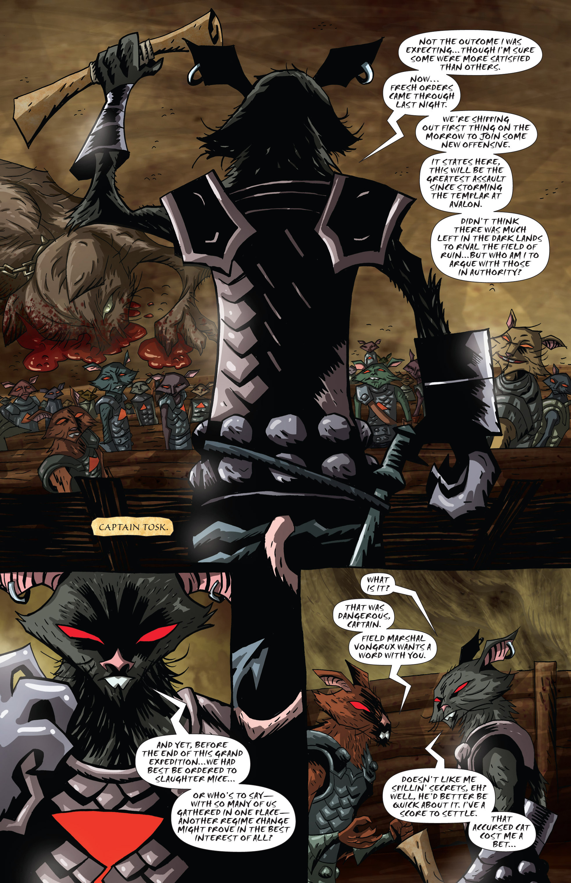 The Mice Templar Volume 4: Legend issue 7 - Page 8