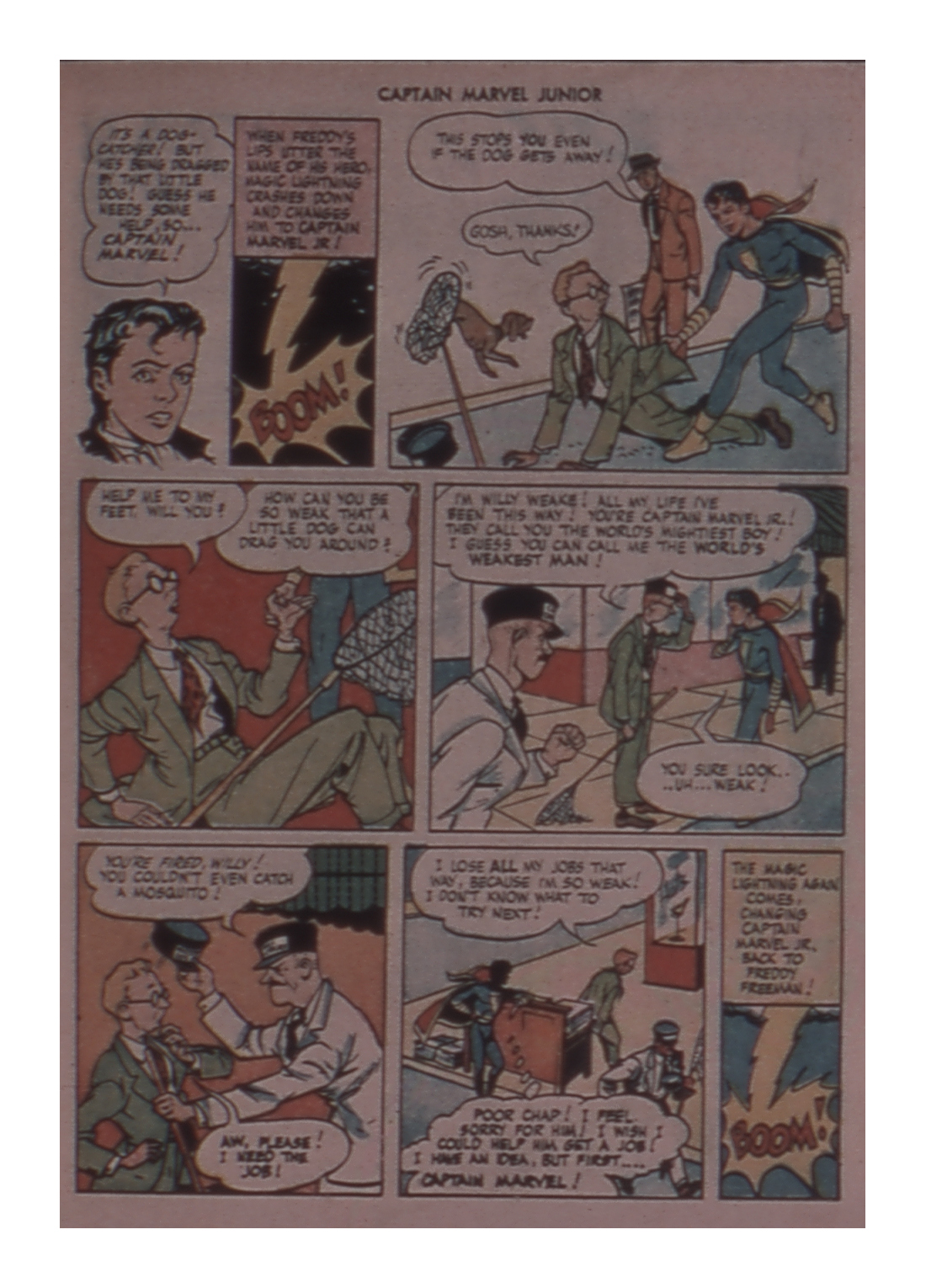 Read online Captain Marvel, Jr. comic -  Issue #50 - 17