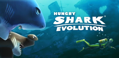 Hungry Shark Evolution 1.4.1 Mod APK+DATA Files Unlimited Money Download-i-ANDROID