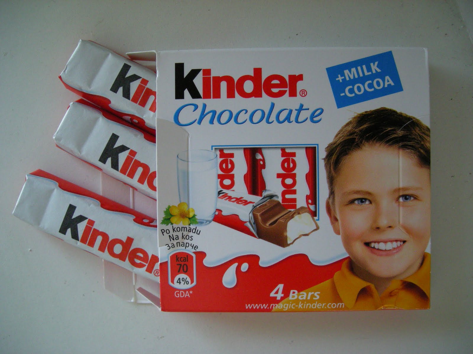 Chocoholics Confession Kinder Chocolate MILK COCOA Review