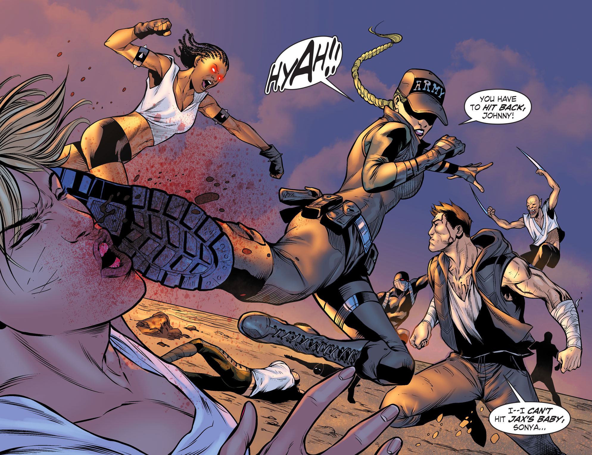 Read online Mortal Kombat X [I] comic -  Issue #27 - 4