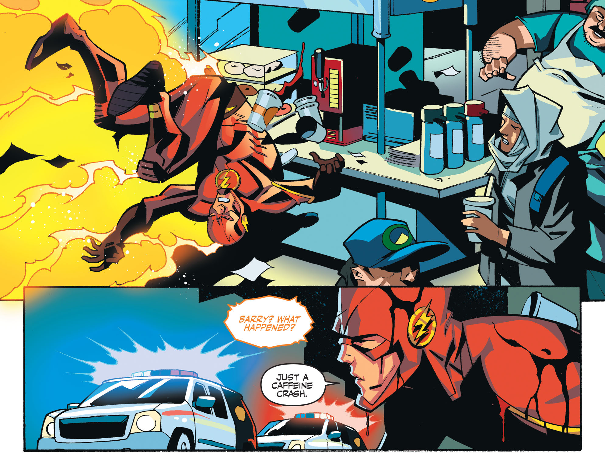 Read online The Flash: Season Zero [I] comic -  Issue #14 - 16