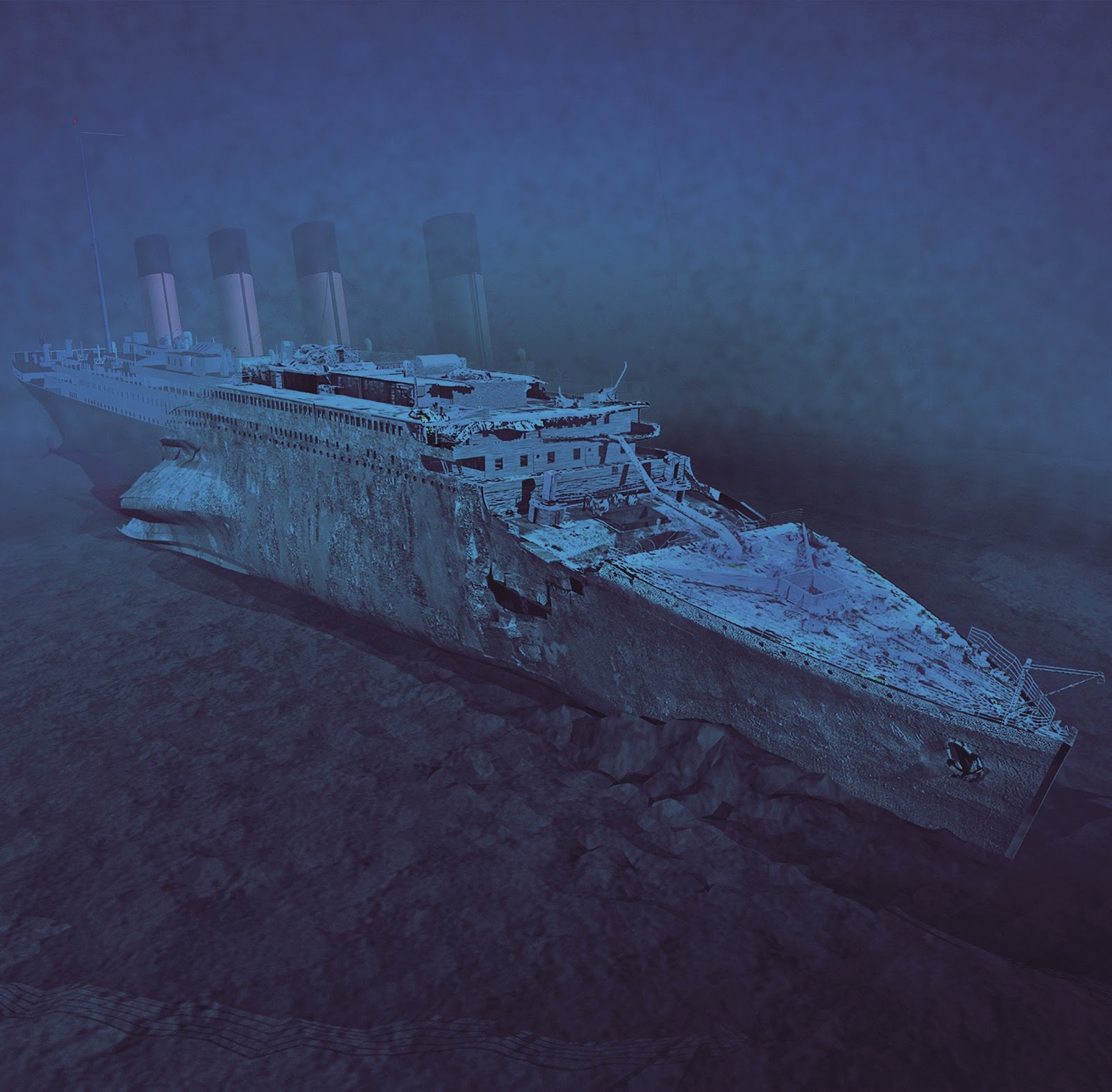 how deep is the titanic in the ocean        <h3 class=