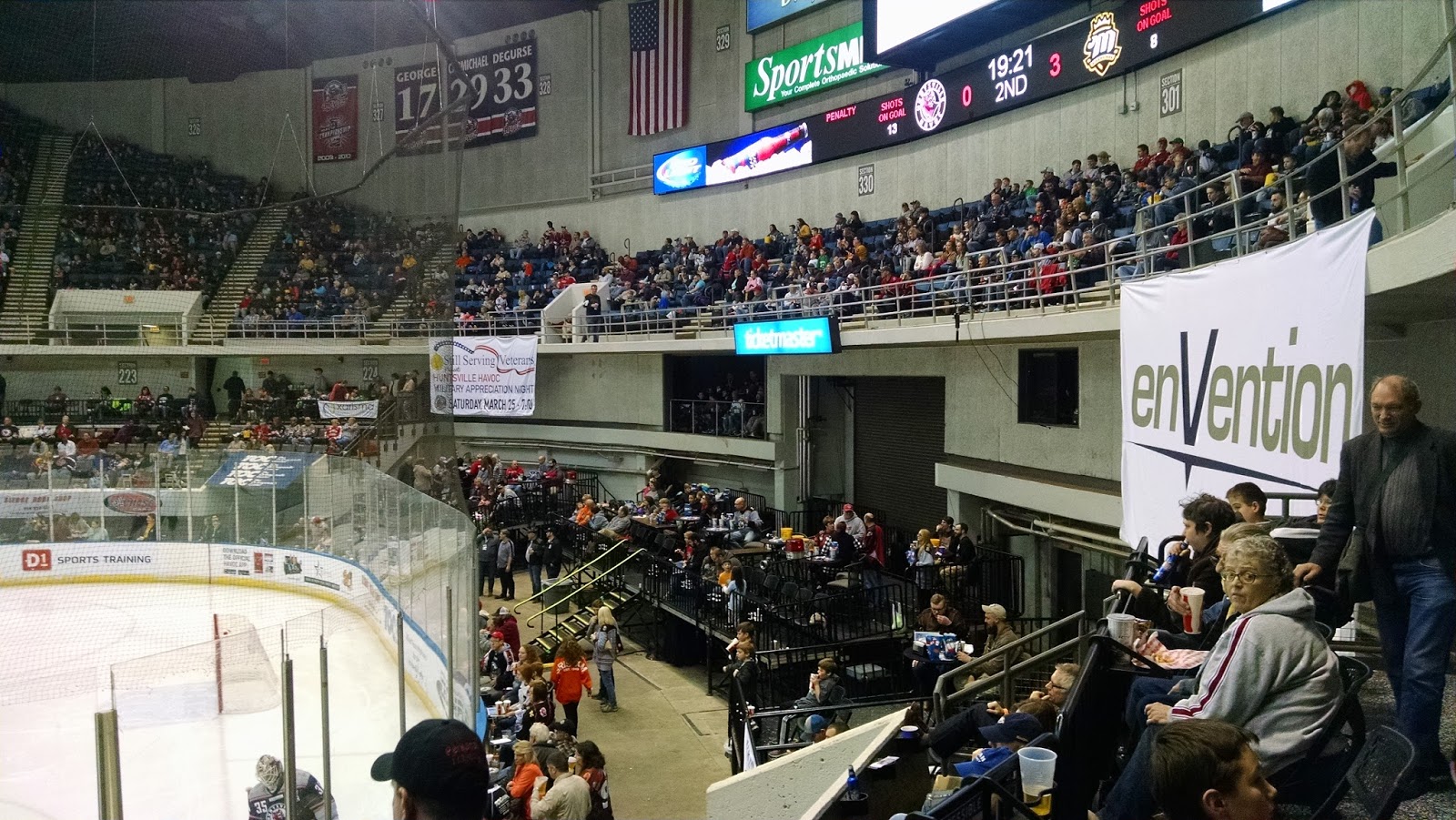 Scolin's Sports Venues Visited 241 Von Braun Center Propst Arena