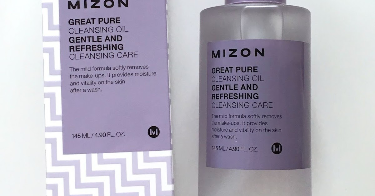 Skincare Notebook: Mizon Great Pure Cleansing Oil 145 ml Review