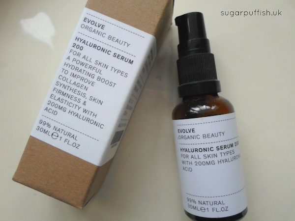Review Evolve Organic Beauty Hyaluronic Serum 200