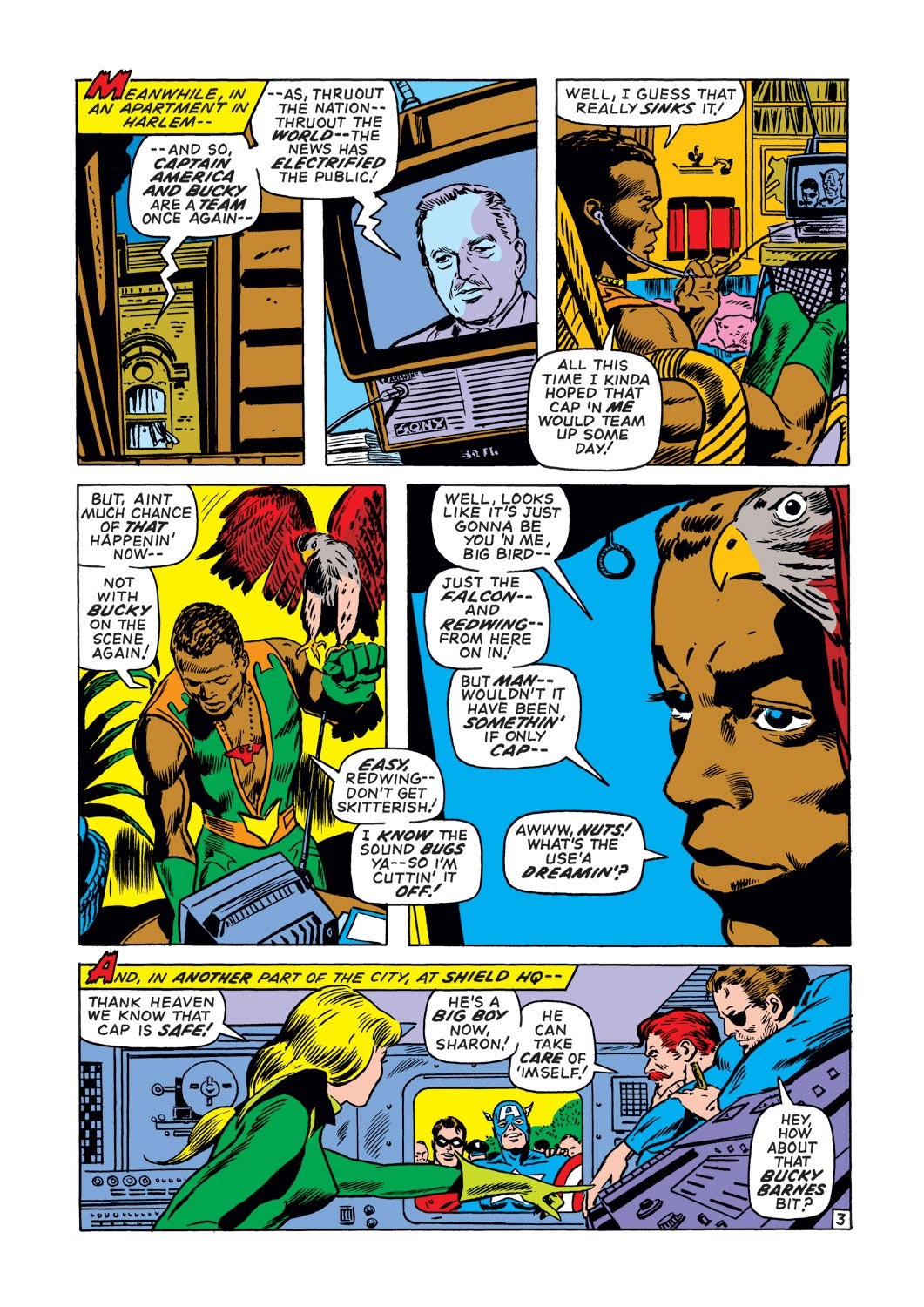 Read online Captain America (1968) comic -  Issue #132 - 4