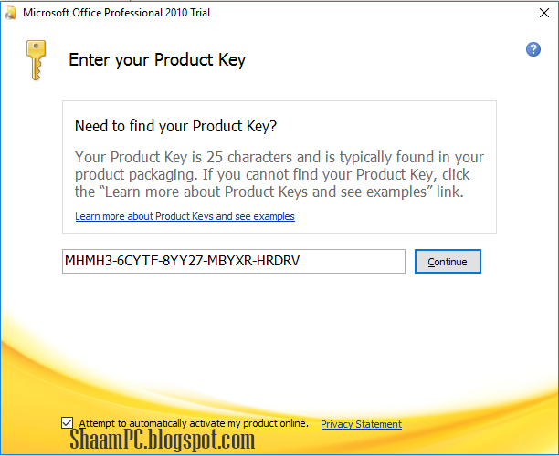 download microsoft office 2010 free with product key