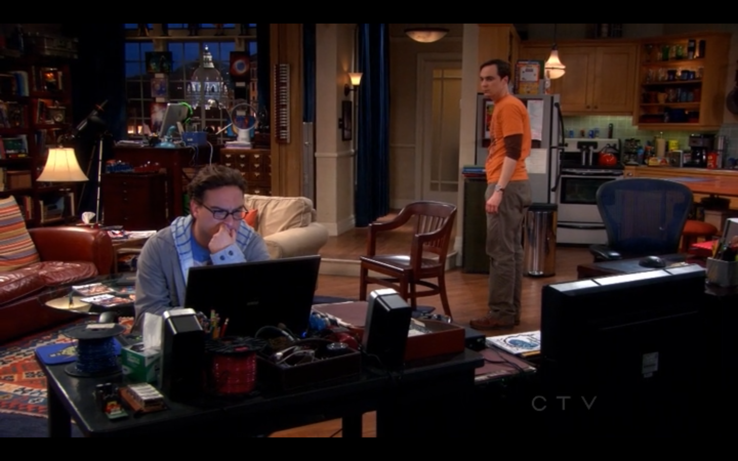 Michelle Sheldon and Leonard Apartment (Big Bang Theory)