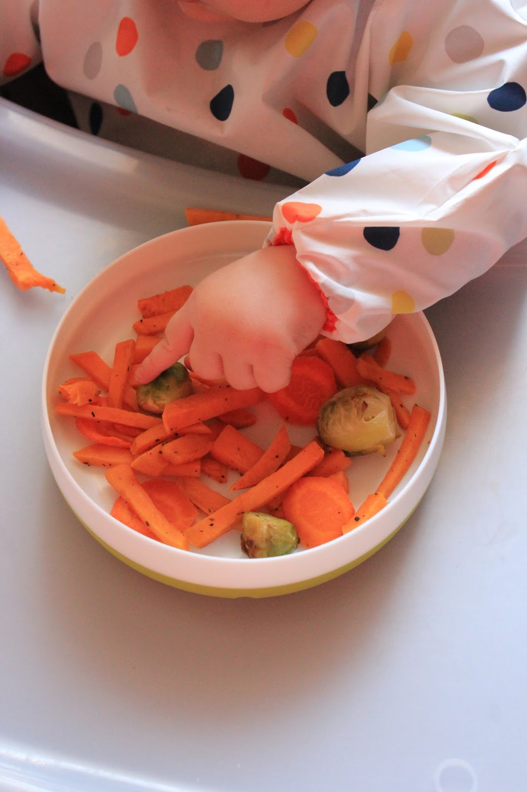 Blw Warzywa Pieczone Dla Niemowlaka Tysia Gotuje Blog Kulinarny