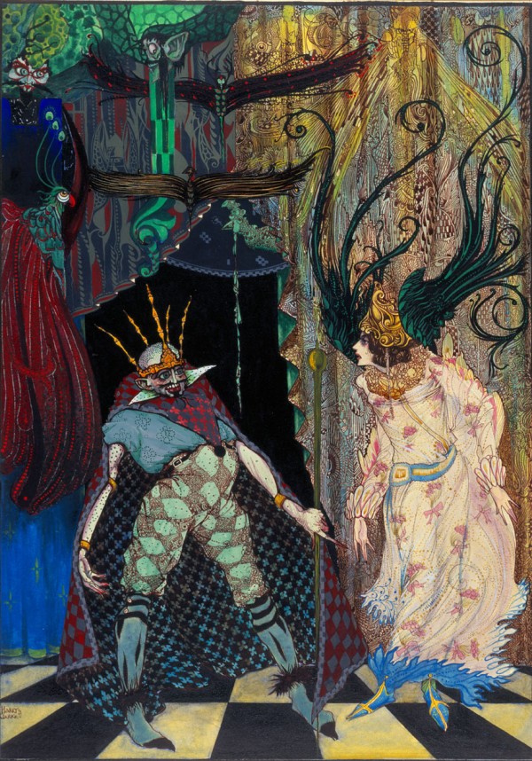 Painting is silent poetry. Harry Clarke