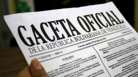 Gaceta oficial Nº 40.885 14 de abril de 2016 Gaceta oficial Nº 40.885 14 de abril de 2016