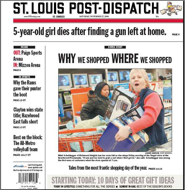 The Downward Spiral: St. Louis Post-Dispatch CEO: &quot;Great News...We&#39;re Bankrupt!&quot;