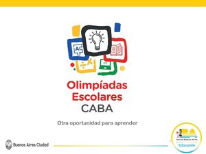 OLIMPIADAS ESCOLARES 2018