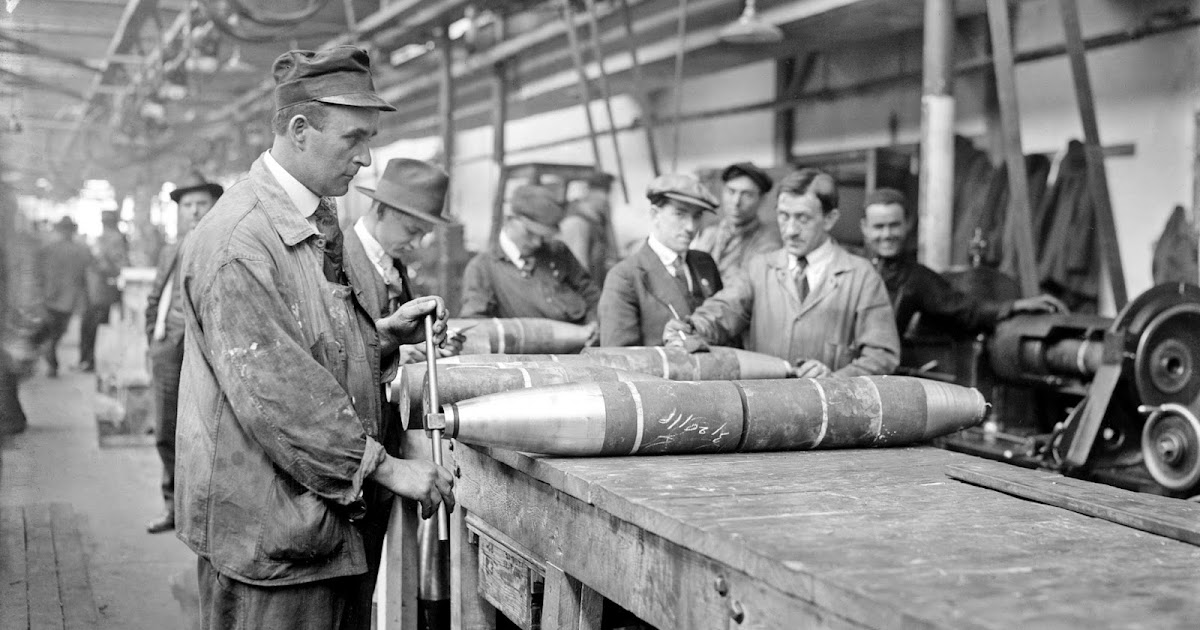 History in Photos Munitions factory