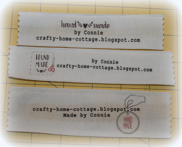 Crafty Home Cottage Make Your Own Fabric Labels