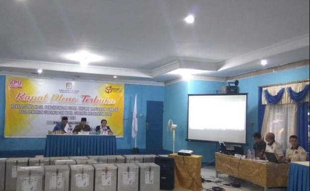 Ini Hasil Rekapitulasi Perhitungan Suara Oleh KPU Sekadau Ini Hasil Rekapitulasi Perhitungan Suara Oleh KPU Sekadau