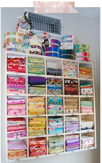 17+ Inspirational Sewing Room Organizing Ideas
