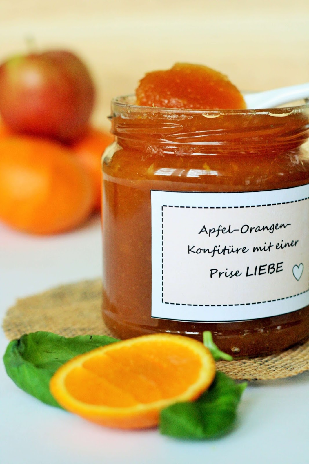 Apfel-Orangen-Marmelade zum Selbermachen