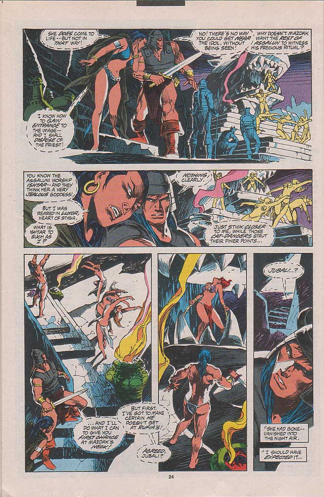 Read online Conan the Barbarian (1970) comic -  Issue #262 - 17