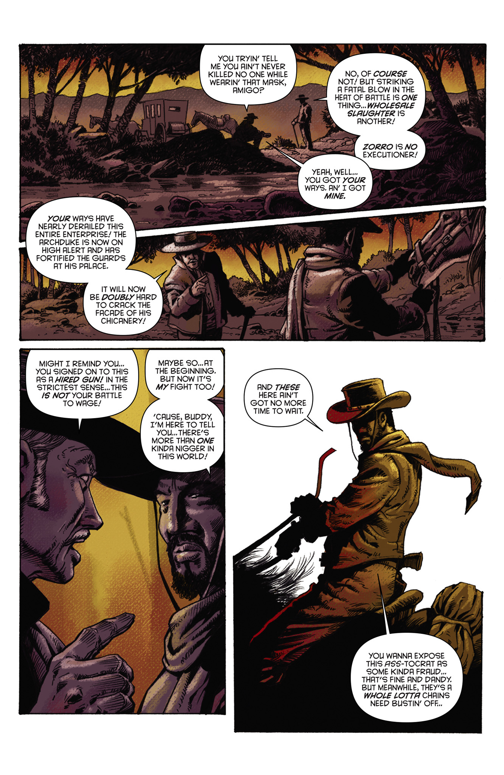 Read online Django/Zorro comic -  Issue #6 - 19