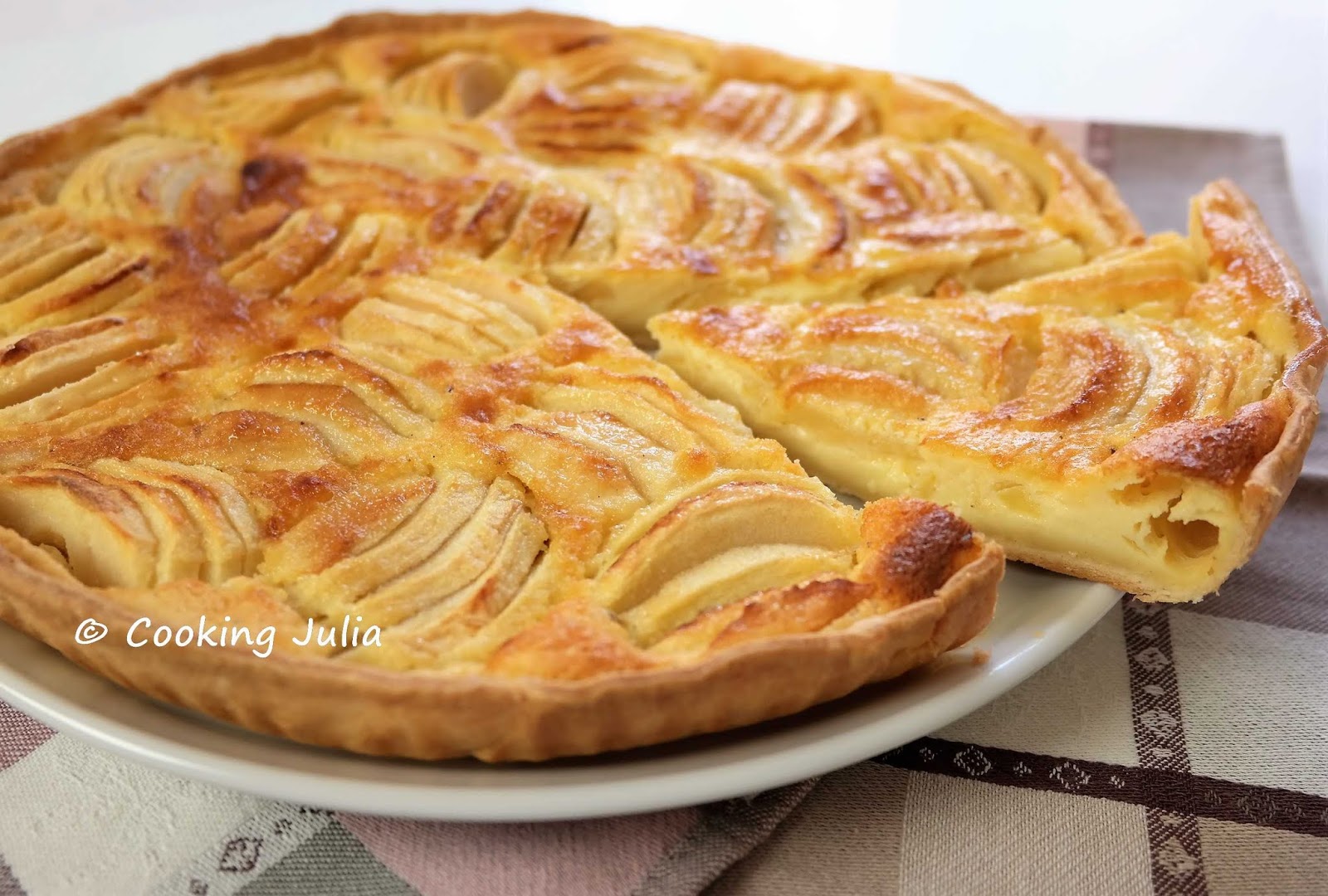 Cooking Julia Tarte Aux Pommes Fossiles