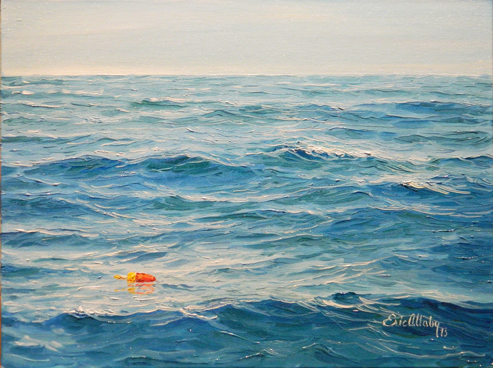 From Our Cove Oil painting of open sea