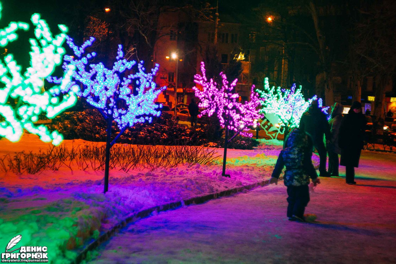 Новогодний Донецк