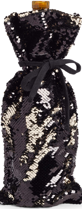 Levtex Reverse Sequin Wine Bag 