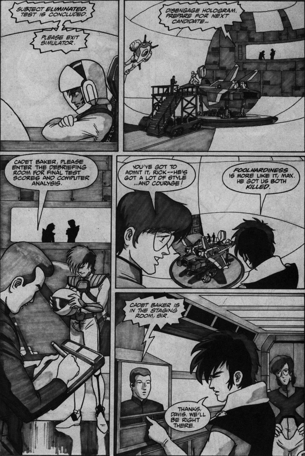 Read online Robotech II: The Sentinels - The Marriage of Rick Hunter and Lisa Hayes comic -  Issue # TPB 1 - 74