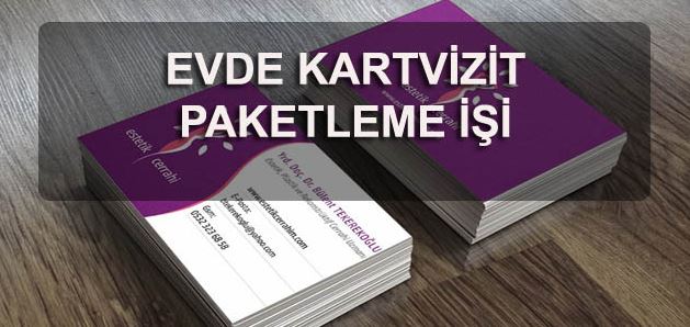 Kartvizit Paketleme Yaparak 1800 Tl Kazanmak Is Basvurusu