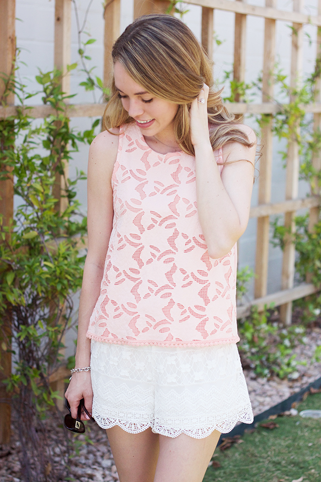 Fashion Lace Shorts Michaela Noelle Designs