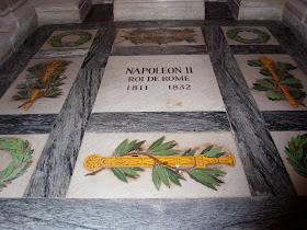 Photograph of the tomb of Napoleon II