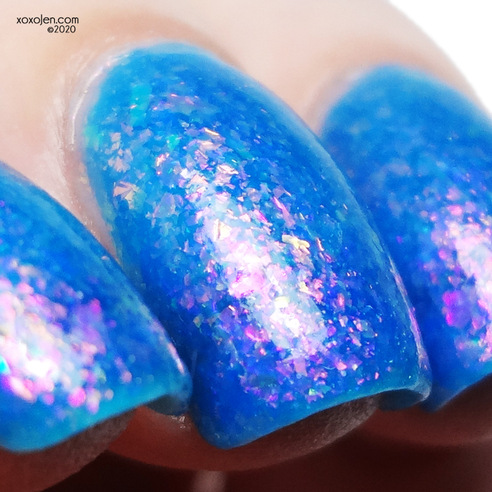 xoxoJen's swatch of Lollipop Posse Lacquer Shivering Down Your Spine