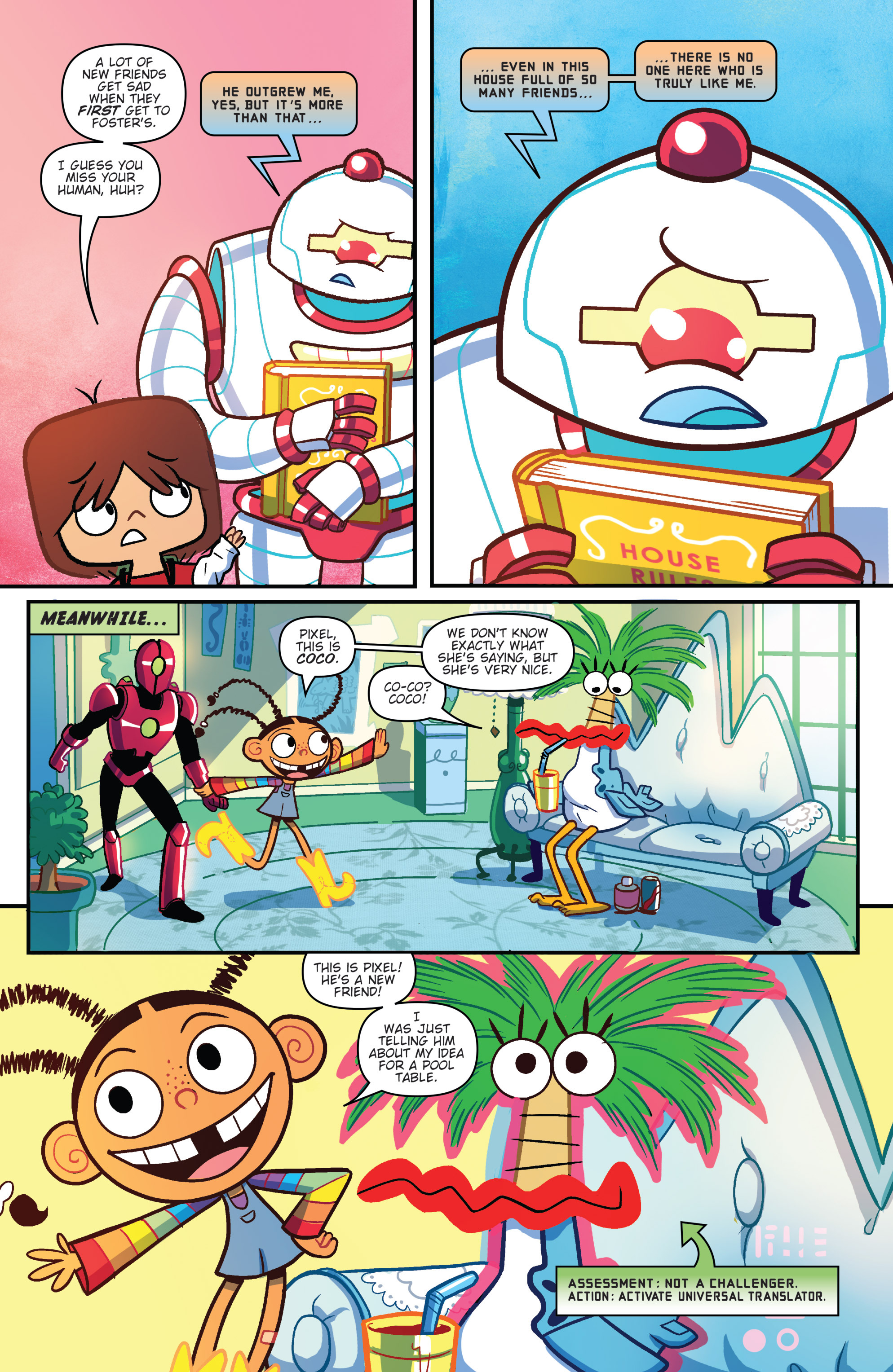 Read online Super Secret Crisis War! comic -  Issue # _Special - Foster's Home for Imaginary Friends - 11